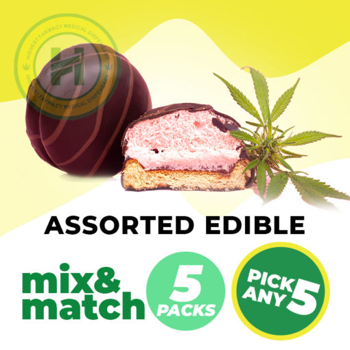 Assort Edible 5 packs – Mix & Match – Pick any 5