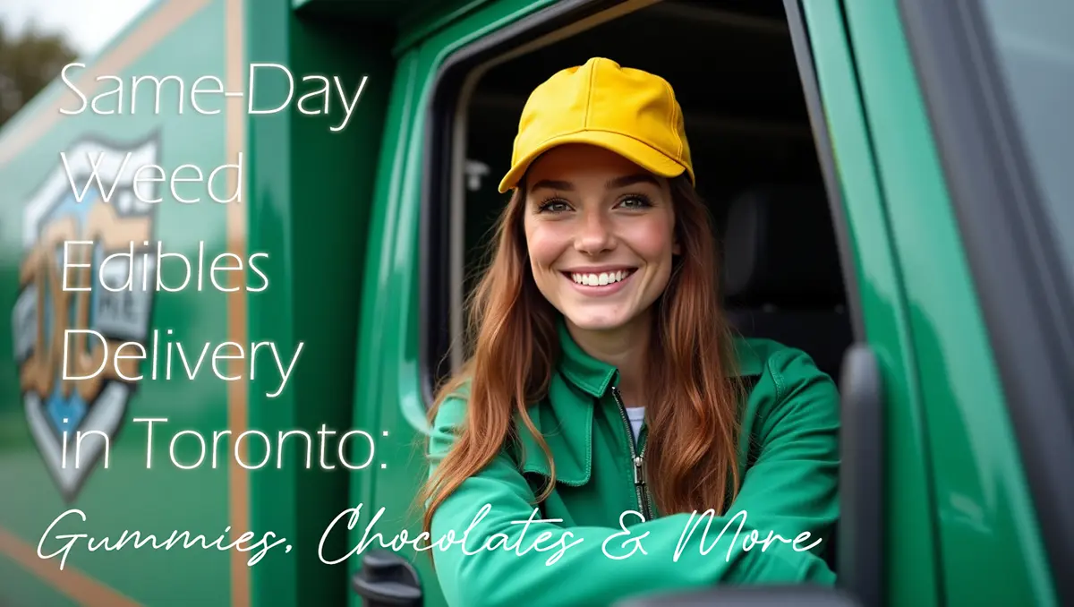 Same-Day Weed Edibles Delivery in Toronto Gummies, Chocolates & More
