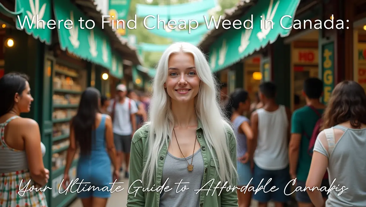 Where to Find Cheap Weed in Canada Your Ultimate Guide to Affordable Cannabis