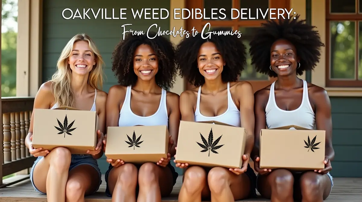 Oakville Weed Edibles Delivery From Chocolates to Gummies
