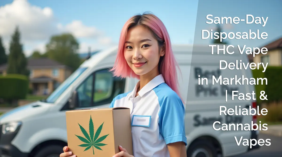 Same-Day Disposable THC Vape Delivery in Markham Fast & Reliable Cannabis Vapes
