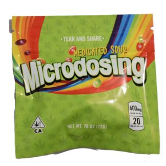 Microdosing Medicated Gummies – 600mg THC: Medicated Sour