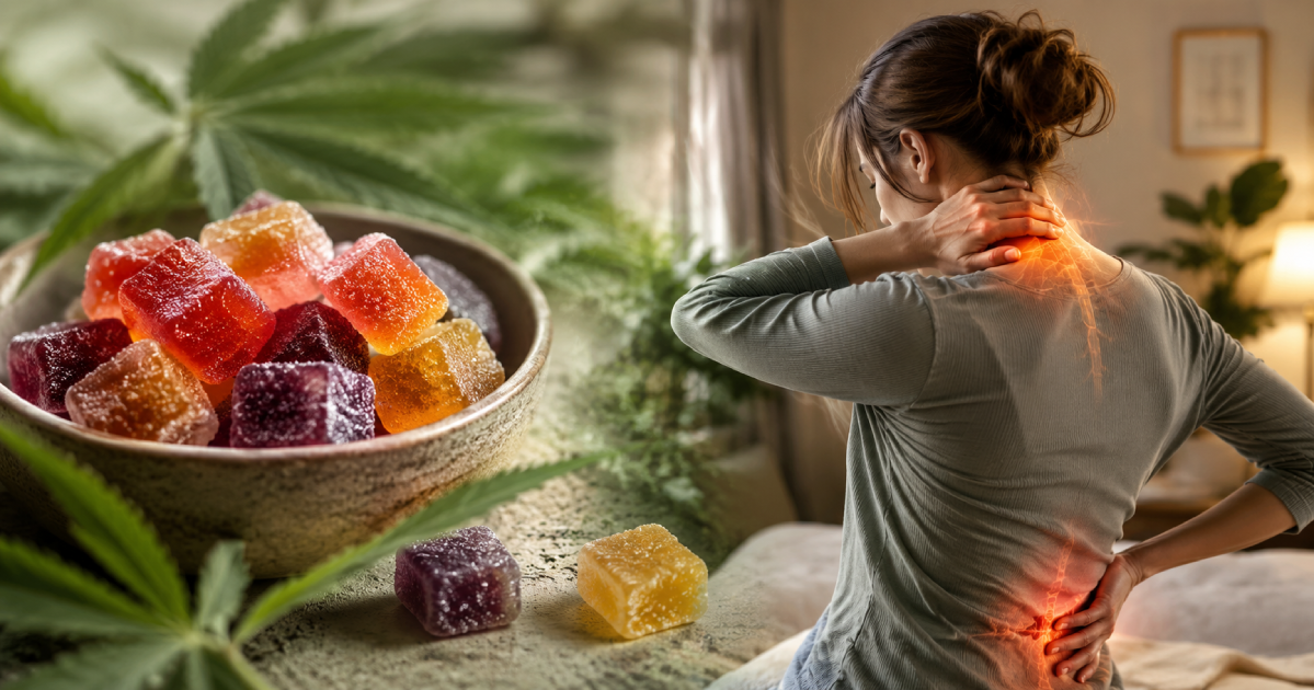 THC Gummies for Pain Relief: Benefits, Dosage, Risks, and What Research Says