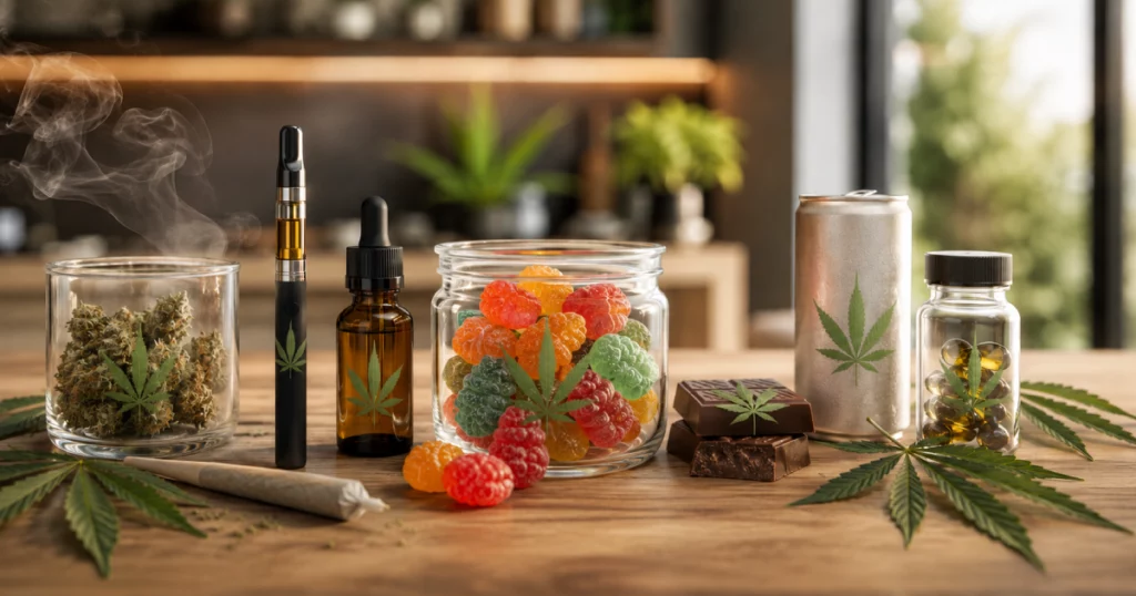 THC Gummies vs Other Cannabis Products